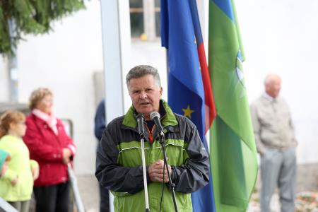 Otvoritev hodnika in kolesarske steze Cerknica  Dolenje Jezero 19 FOTO LJUBO VUKELIČ